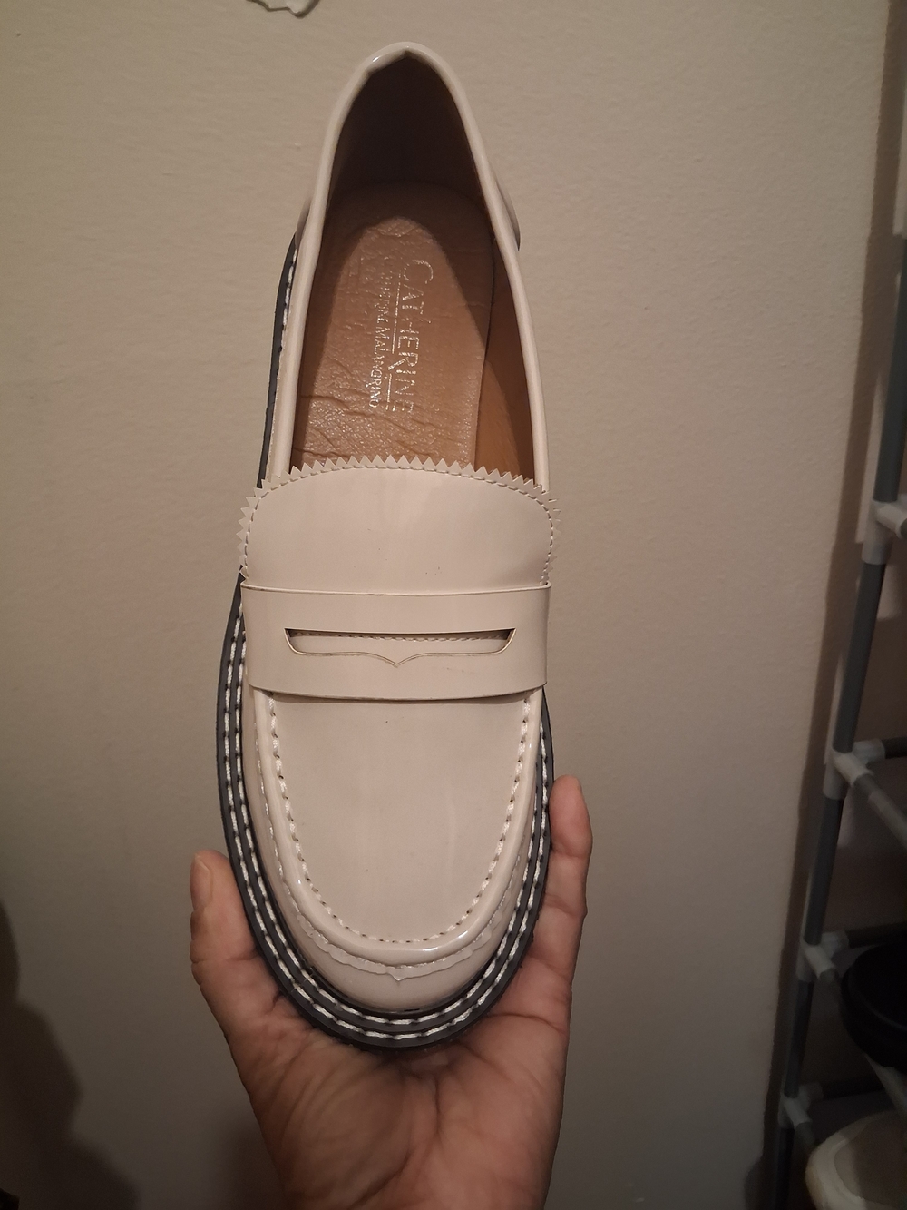 Catherines White Penny Loafer for Men